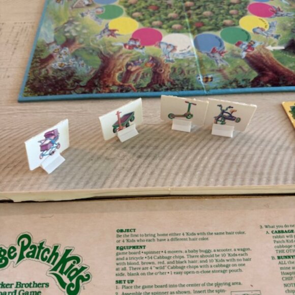 Vintage 1984 Parker Brothers Cabbage Patch Kids Friends to the Rescue Board Game - Picture 5 of 12